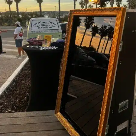 Le miroir photo interactif de Photobooth by Buffalo